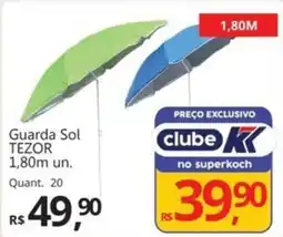 Supermercados Koch Guarda Sol TEZOR oferta