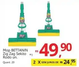 Supermercados Koch Mop BETTANIN Zig Zag Sekito Rodo un. oferta