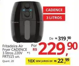 Fritadeira Air Fryer CADENCE 220V FRT515 un.