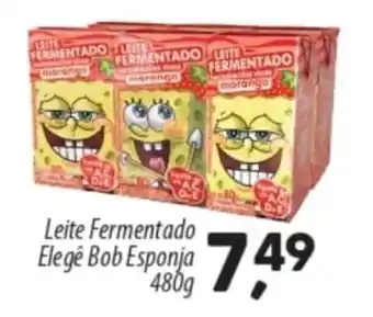 Asun Leite Fermentado Elegê Bob Esponja oferta