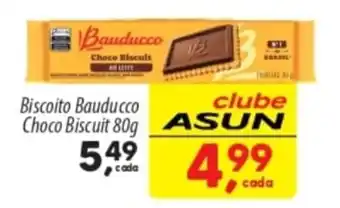 Asun Biscoito Bauducco Choco Biscuit oferta