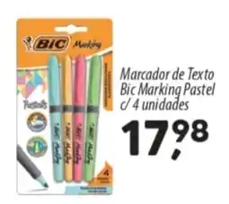 Asun Marcador de Texto Bic Marking Pastel oferta