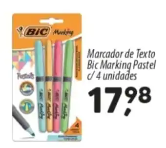 Asun Marcador de Texto Bic Marking Pastel oferta