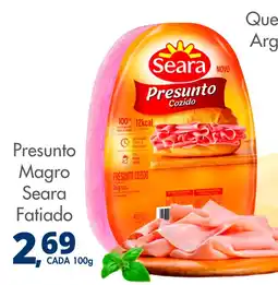 Delta Supermercados Presunto Magro Seara Fatiado oferta