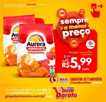 Supermercado Bem Barato Auroggets Aurora Tradicional oferta