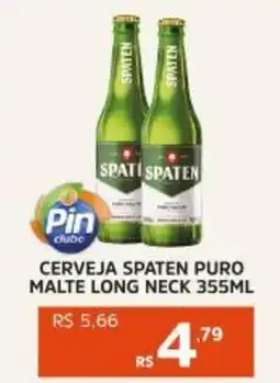 Pinheiro Supermercado Cerveja spaten puro malte long neck oferta