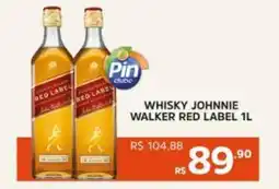 Pinheiro Supermercado Whisky johnnie walker red label oferta