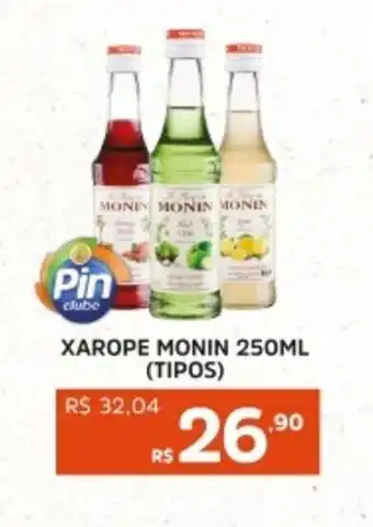 Pinheiro Supermercado Xarope monin (tipos) oferta