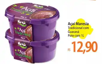 Atacadão Açaí Maresia Tradicional com Guaraná Pote oferta