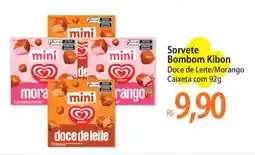 Atacadão Sorvete Bombom Kibon oferta