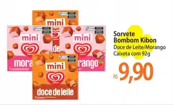 Atacadão Sorvete Bombom Kibon oferta