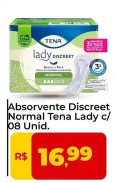 Tonin Superatacado Tena - absorvente discreet normal lady oferta