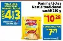 Mercado Extra Nestlé - farinha láctea tradicional sachê oferta