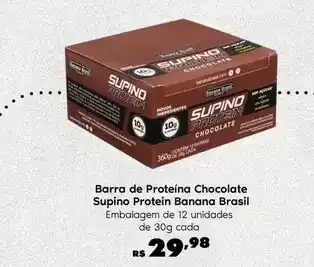 Sam's Club Supino - barra de proteína chocolate supino proteína banana brasil oferta