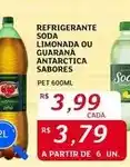 Assaí Atacadista Sabores - refrigerante limonada ou guaraná antarctica oferta