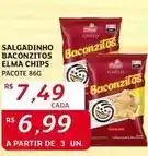 Assaí Atacadista Elma chips - salgadinho baconzitos oferta