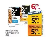 Tenda Atacado Sabores - barra de nuts enjoy sabores oferta