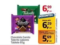 Tenda Atacado Garoto - chocolate talento sabores oferta