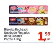 Tenda Atacado Adria - biscoito recheado quadrado plugados oferta