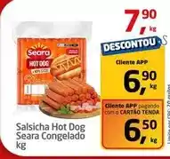 Tenda Atacado Seara - salsicha hot dog oferta