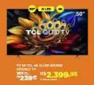 DB Supermercados Tcl - tv 40 tqc 4k q led oferta