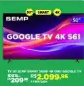 DB Supermercados Smart - tv 50 smart suggi 4k gmo google tv oferta