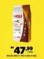 DB Supermercados Ração wolf caes adulto oferta