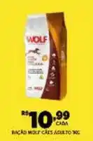 DB Supermercados Ração wolf caes adulto oferta