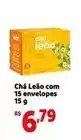 Extra Leão - chá com 15 envelopes oferta