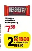 Extra Hershey´s - chocolate em tablete oferta