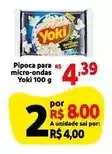 Extra Yoki - pipoca para micro-ondas oferta