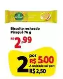 Extra Piraquê - biscoito recheado oferta