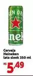 Extra Heineken - cerveja lata sleek oferta