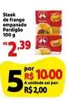 Extra Perdigão - steak de frango empanado oferta