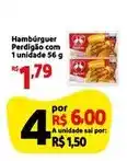 Extra Hambúrguer perdigão com oferta