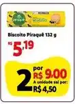 Extra Piraquê - biscoito oferta