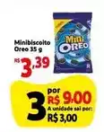 Extra Oreo - minibiscoito oferta