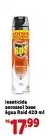 Extra Raid - inseticida aerossol base água oferta