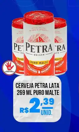 Nevada Supermercados Cerveja petra lata  puro malte oferta