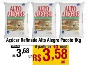 Max Atacadista Açúcar Refinado Alto Alegre Pacote oferta