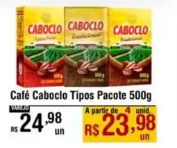 Max Atacadista Café Caboclo Tipos Pacote oferta