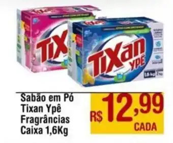 Max Atacadista Sabão em Pó Tixan Ypê Fragrâncias Caixa oferta