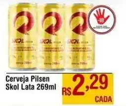 Max Atacadista Cerveja Pilsen Skol Lata oferta