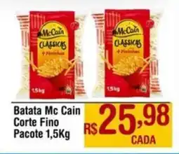 Max Atacadista Batata Mc Cain Corte Fino Pacote oferta