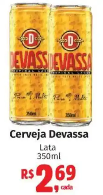 Supermercados Mateus Cerveja Devassa Lata oferta