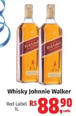 Supermercados Mateus Whisky Johnnie Walker Red Label oferta