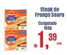 Supermercados Mateus Steak de Frango Seara Congelado oferta