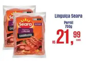 Supermercados Mateus Linguiça Seara Pernil oferta