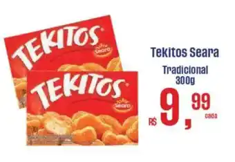 Supermercados Mateus Tekitos Seara Tradicional oferta