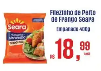 Supermercados Mateus Filezinho de Peito de Frango Seara Empanado oferta